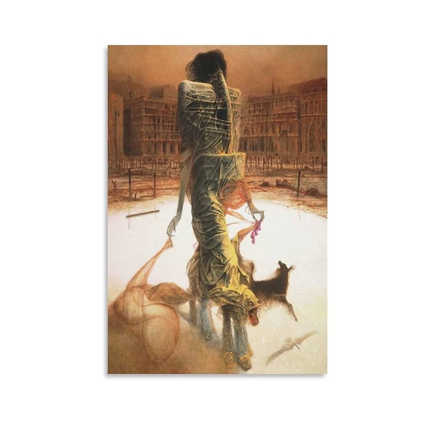 絵画　絵に吸い込まれるような迫力があります。 Amazon.co.jp: Zdzislaw Beksinski ズジスワフ・ベクシンスキー